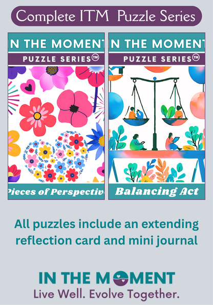 Complete In the Moment Puzzle Series – 20 Puzzles