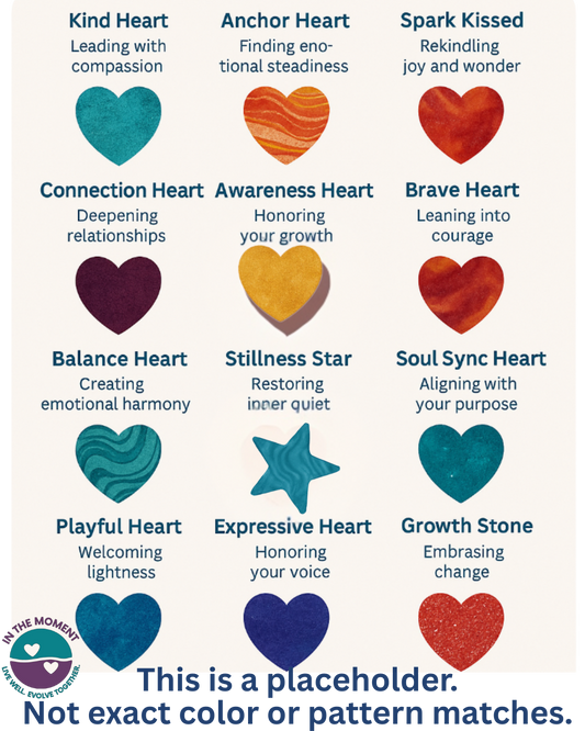In The Moment Heart Stone Collection